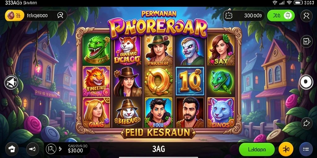 Tampilan gameplay 33AG yang seru dan menarik saat memutar slot.