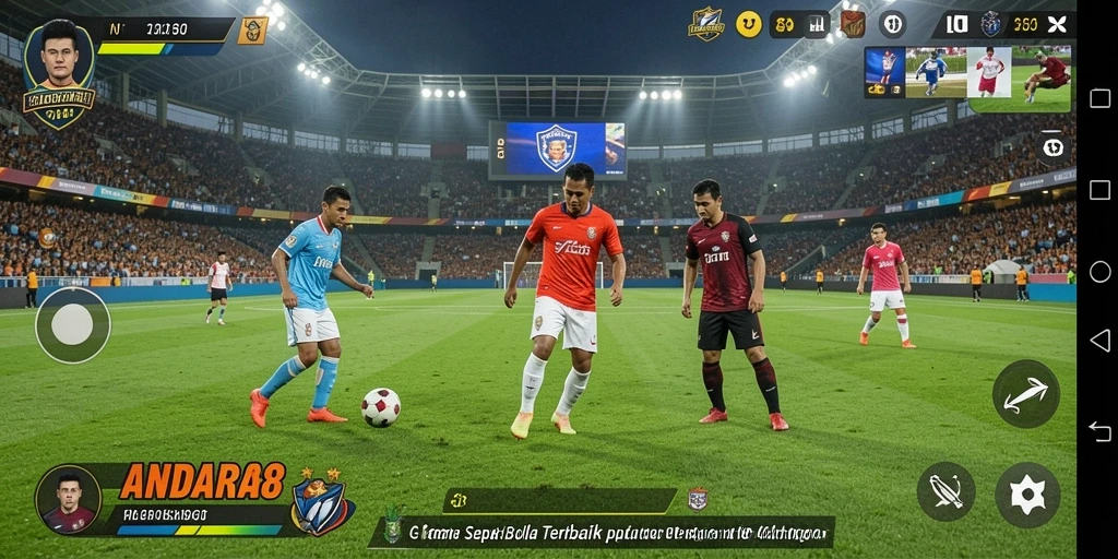 Tampilan gameplay seru dalam ANDARA88, penuh aksi dan strategi.