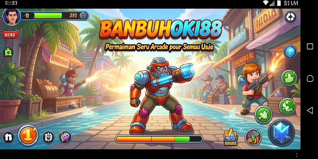 Tampilan gameplay BANBUHOKI88 yang seru dan menantang.