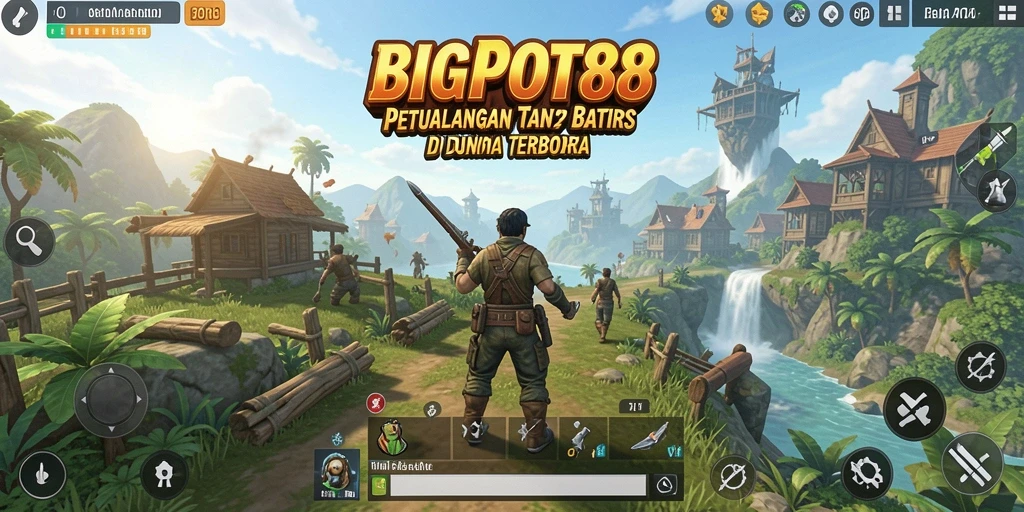 Gameplay Open World yang menarik dan penuh warna.