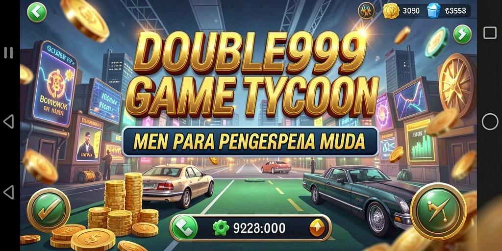 Tampilan gameplay <strong>DOUBLE999</strong> yang menarik dan penuh warna.