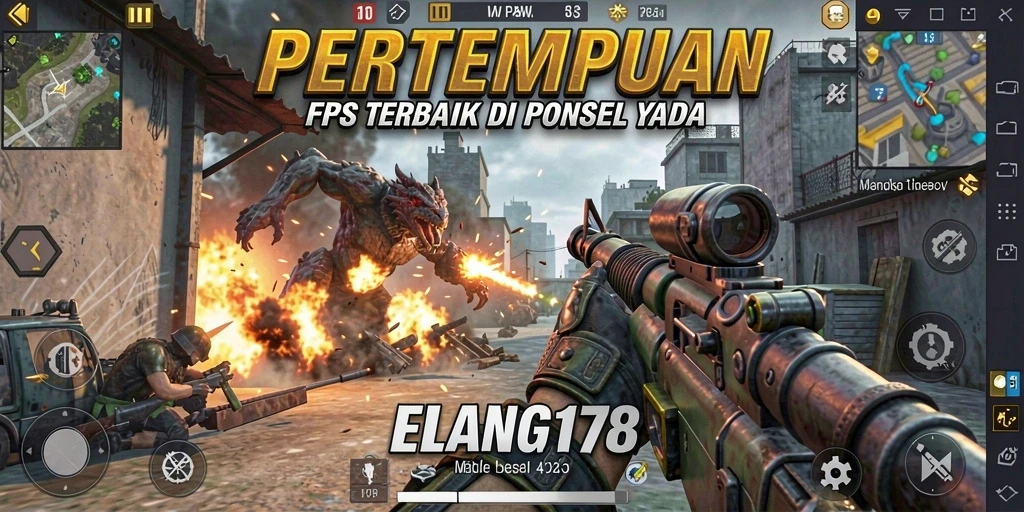 Tampilan gameplay intens dan menegangkan di ELANG178.