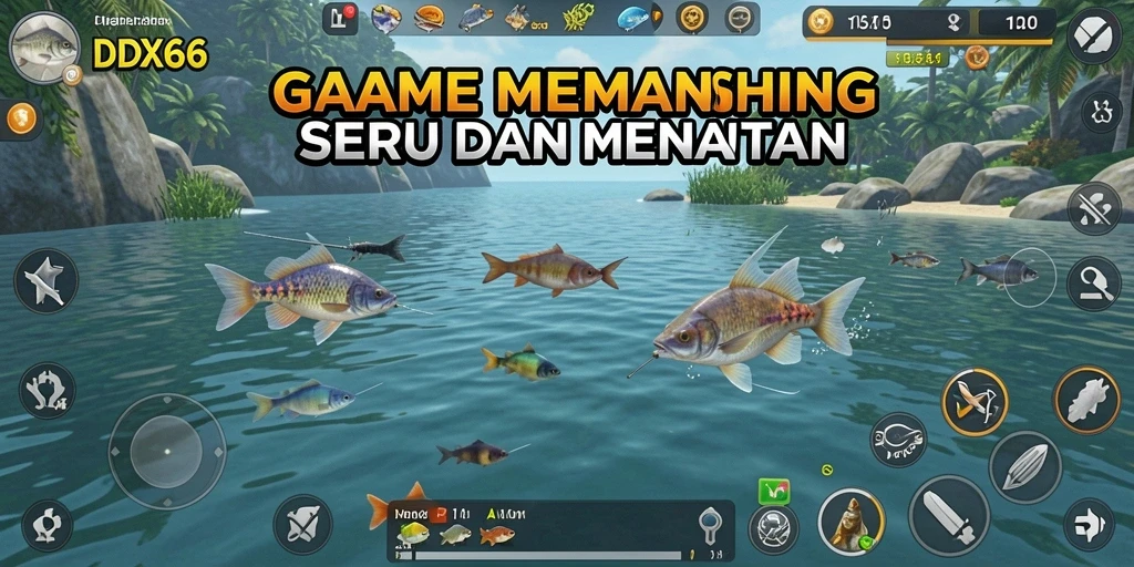 Gameplay menakjubkan dengan pengalaman memancing realistis.