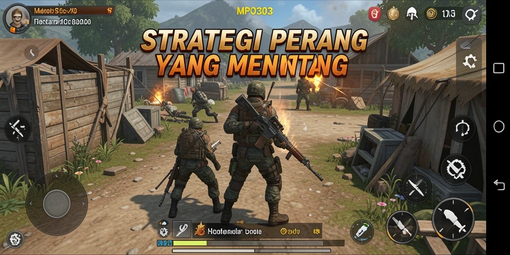 Tampilan mendebarkan dari pertempuran strategis MPO303.