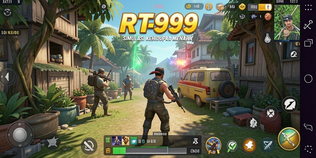 Tangkapan layar RT99 menampilkan aksi gameplay simulasi yang seru.
