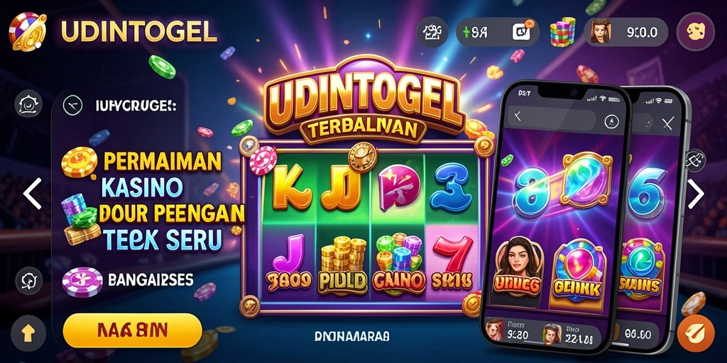 Tampilan gameplay seru di UDINTOGEL dengan berbagai pilihan permainan Kasino.