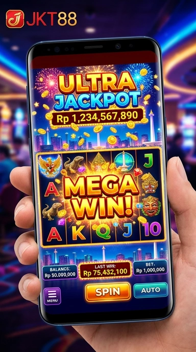 Gambar fitur unggulan jkt88 yang menampilkan proses unduh yang mudah.